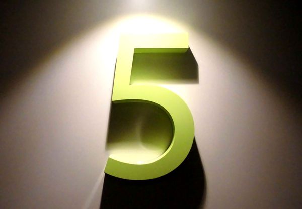 酒店電梯數(shù)字標(biāo)識(shí)